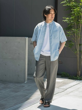 「アイテム（その他パンツ）」を使った、Taniさん（メンズ・172cm）の夏コーディネート
