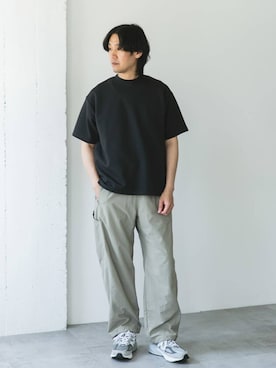 「BURLAP OUTFITTER（バーラップアウトフィッター）のアイテム」を使った、Taniさん（メンズ・172cm）の夏コーディネート