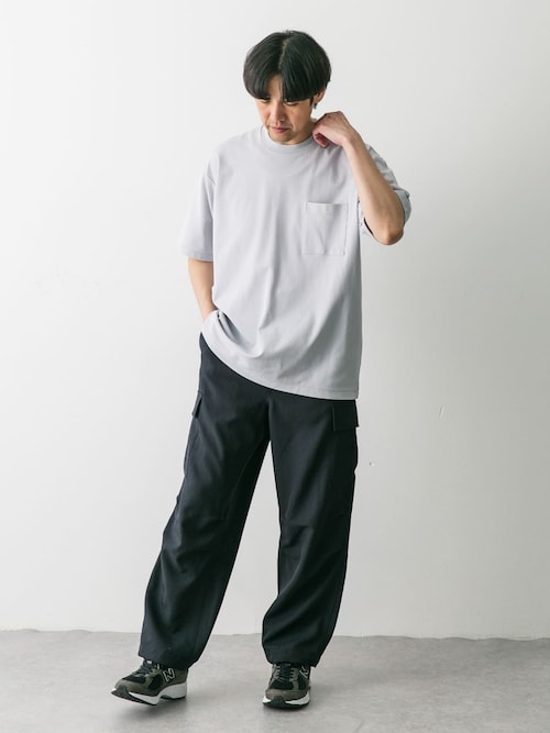 『Sサイズ/WEB限定』『イージーケア』ポンチポケットショートスリーブTシャツ