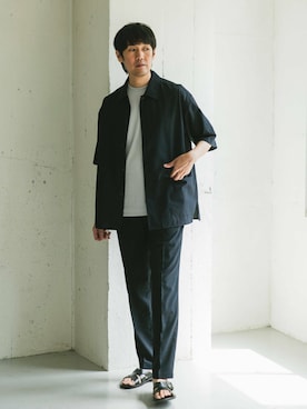 「アイテム（その他パンツ）」を使った、Taniさん（メンズ・172cm）の夏コーディネート