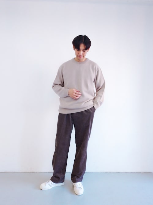 【美品】24AWハミルトンウールクルーネックニット 未使用に近い】かぐれ ハミルトンウールクルーネックニット 24AW