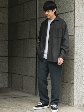 「完声ボトムス」｜Taniさん（メンズ・172cm）の秋コーディネート