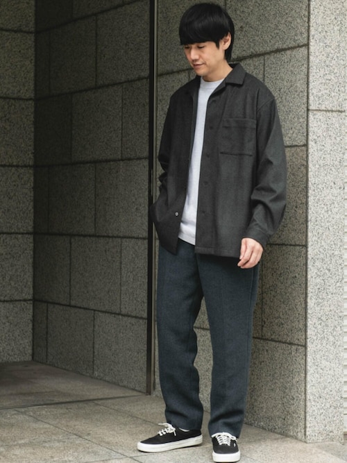 セール】ジャージメルトンオープンカラーシャツ（シャツ/ブラウス