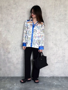 𝐩𝐨𝐧𝐢さん（レディース・157cm）の秋コーディネート