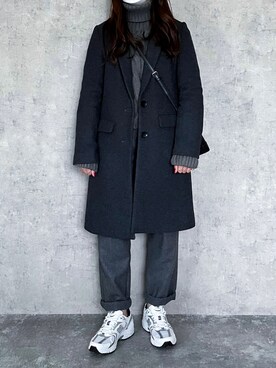 𝐩𝐨𝐧𝐢さん（レディース・157cm）の冬コーディネート