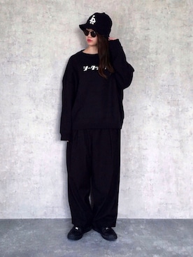 𝐩𝐨𝐧𝐢さん(レディース・157cm)の冬コーディネート