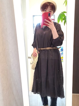 「カコバッグ」｜ひーちゃんさん（レディース・158cm）の春コーディネート