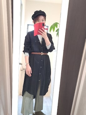 ひーちゃんさん（レディース・158cm）の秋コーディネート