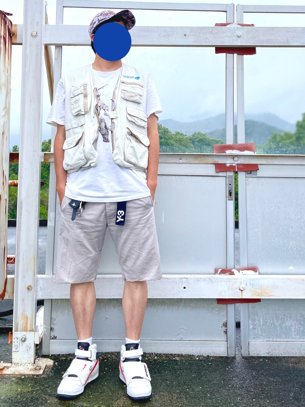 Helmut Lang White Cargo Pant 本人期（HELMUT LANG (ヘルムート