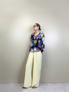 「コレンテ」｜COLLENTE(yuco)さん（レディース・169cm）の夏コーディネート