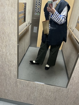 Rさん（レディース・157cm）の秋コーディネート