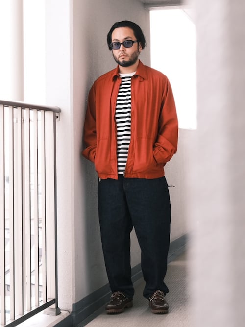 AUBERGE × Brilla per il gusto / ボーダー Tシャツ（Tシャツ