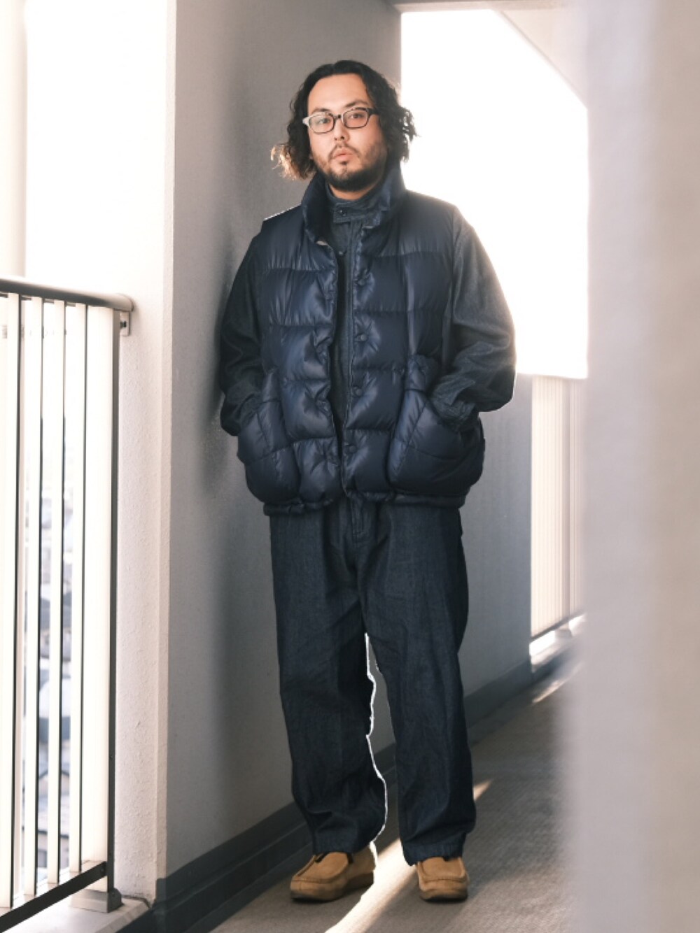 エンジニアードガーメンツ デニム つなぎ オールインワン サロペット M 長袖 Engineered Garments ENGINEERED GARMENTS エンジニアド