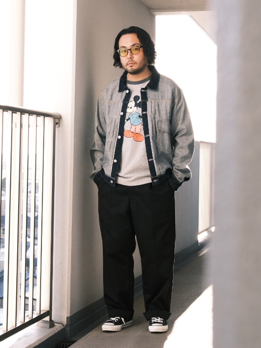 新品未使用　Disney100周年 長袖Tシャツ　M nichimaho_kv_finalized_horizon