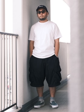 「アイテム（帽子）」を使った、TAKASHI ITOさん（メンズ・169cm・30代）の秋コーディネート