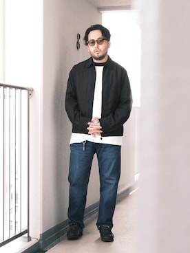 「HUMAN MADE（ヒューマンメード）のアイテム（ジャケット/アウター）」を使った、TAKASHI ITOさん（メンズ・169cm）の春コーディネート