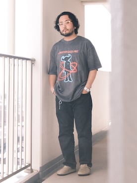 「Insonnia PROJECTS（インソニアプロジェクト）のアイテム」を使った、TAKASHI ITOさん（メンズ・169cm）の夏コーディネート