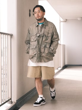 TAKASHI ITOさんの（Engineered Garments | エンジニアードガーメンツ）を使ったコーディネート