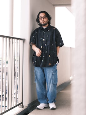 「白スニーカー」｜TAKASHI ITOさん（メンズ・169cm・30代）の夏コーディネート