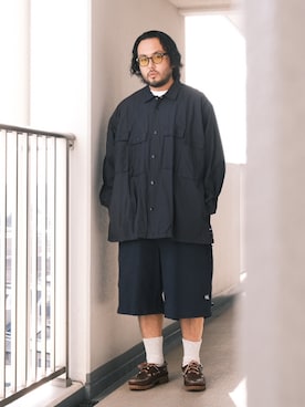 「アイテム（モカシン/デッキシューズ）」を使った、TAKASHI ITOさん（メンズ・169cm・30代）の秋コーディネート
