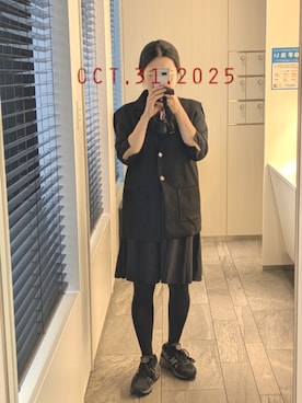 mokoさん（レディース・157cm）の冬コーディネート