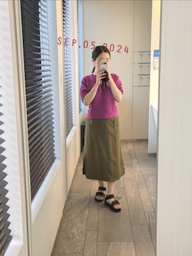 「suicoke（スイコック）のアイテム」を使った、mokoさん（レディース・157cm）の秋コーディネート