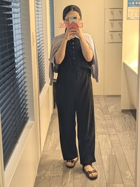 「アイテム（アンサンブル）」を使った、mokoさん（レディース・157cm）の夏コーディネート
