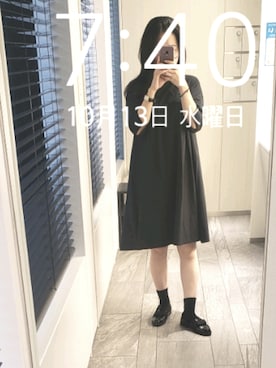 「Diego Bellini（ディエゴベリーニ）のアイテム」を使った、mokoさん（レディース・157cm）の秋コーディネート