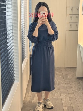 「LACOSTE（ラコステ）のアイテム」を使った、mokoさん（レディース・157cm）の夏コーディネート