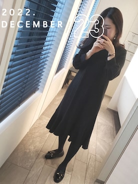 mokoさん(レディース・157cm)の冬コーディネート