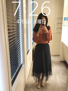 mokoさん（レディース・157cm）の春コーディネート