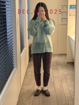 mokoさん(レディース・157cm)の冬コーディネート