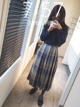 「note et silence （ノートエシロンス）のアイテム」を使った、mokoさん（レディース・157cm）の春コーディネート