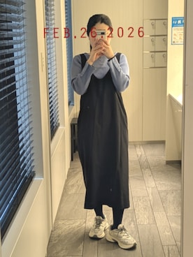 mokoさん（レディース・157cm）の冬コーディネート