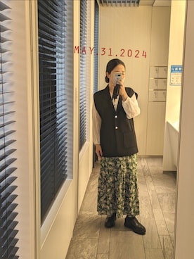 「SOREL（ソレル）のアイテム（シューズ）」を使った、mokoさん（レディース・157cm）の秋コーディネート