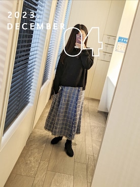 mokoさん(レディース・157cm)の冬コーディネート