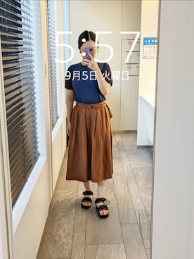 mokoさん（レディース・157cm）の秋コーディネート