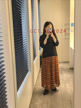 mokoさん（レディース・157cm）の秋コーディネート
