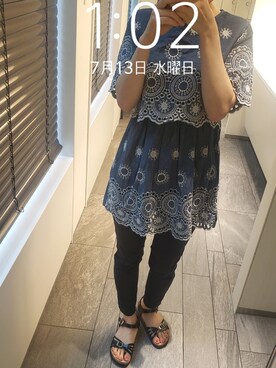 mokoさん（レディース・157cm）の夏コーディネート