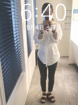 「CIRCA（サーカ）のアイテム」を使った、mokoさん（レディース・157cm）の秋コーディネート