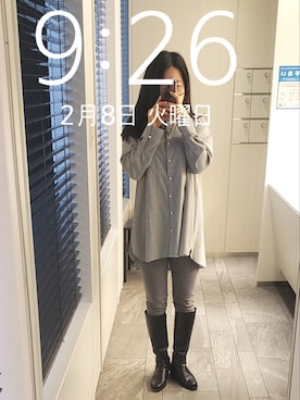 mokoさん（レディース・157cm）の冬コーディネート