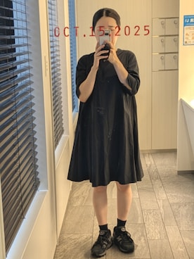 「アイテム（ワンピース/ドレス）」を使った、mokoさん（レディース・157cm・30代）の秋コーディネート