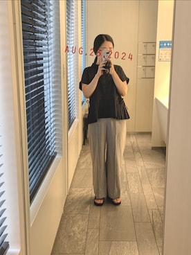 「suicoke（スイコック）のアイテム」を使った、mokoさん（レディース・157cm）の秋コーディネート