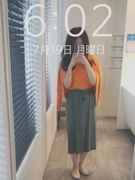 mokoさん（レディース・157cm）の夏コーディネート