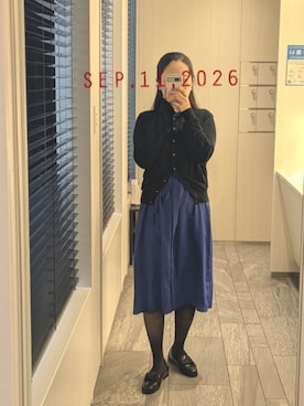 「UNITED ARROWS（ユナイテッドアローズ）のアイテム」を使った、mokoさん（レディース・157cm）の秋コーディネート