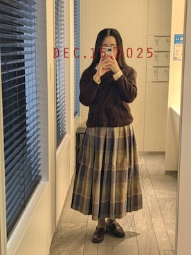 mokoさん(レディース・157cm)の冬コーディネート