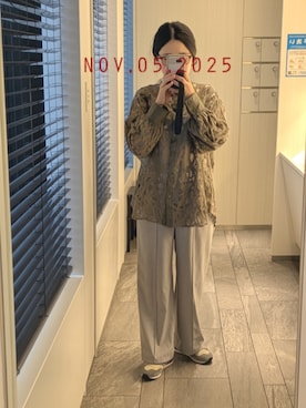 「KARHU（カルフ）のアイテム」を使った、mokoさん（レディース・157cm）の冬コーディネート