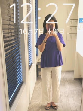 「CIRCA（サーカ）のアイテム」を使った、mokoさん（レディース・157cm）の秋コーディネート