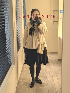 mokoさん（レディース・157cm）の冬コーディネート