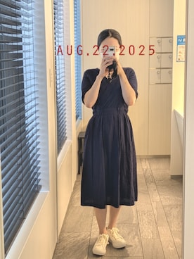 「アイテム（ワンピース）」を使った、mokoさん（レディース・157cm・30代）の夏コーディネート
